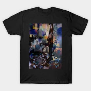 Glitch art effect T-Shirt